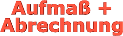 Grafik: Aufma&szlig; und Abrechnung